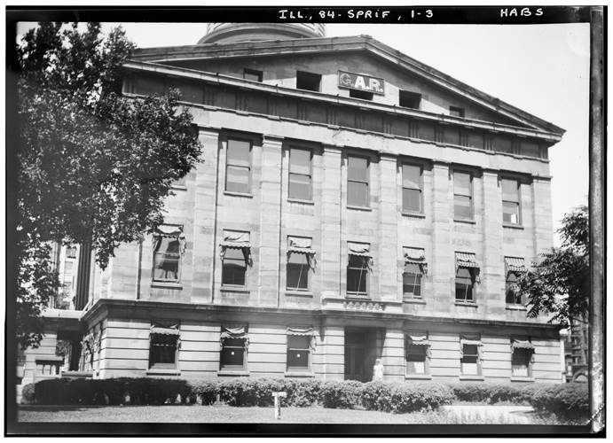 sangamon-Historic American Buildings Survey Collection, Library of Congress, LC-HABS ILL84-SPRIF,1-3